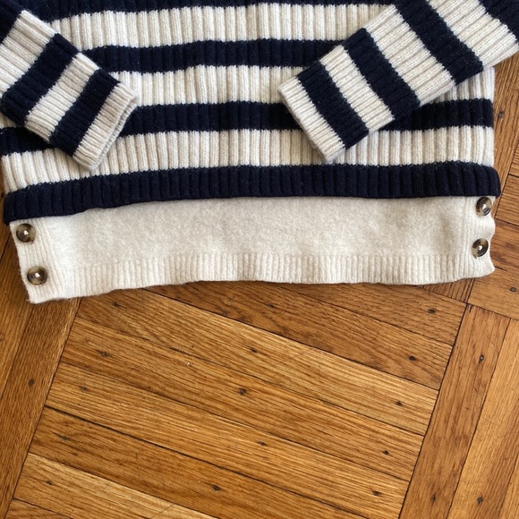 Madewell anchorlight ivory ribbed sweater size M - Picture 3 of 6